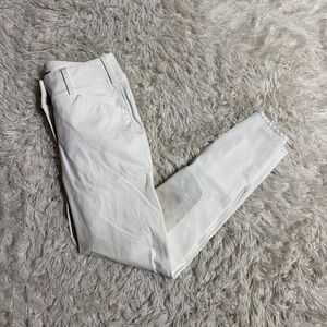 Women’s Size 22R White Pikeur Knee Patch Horseback Riding Breeches. Good Conditi